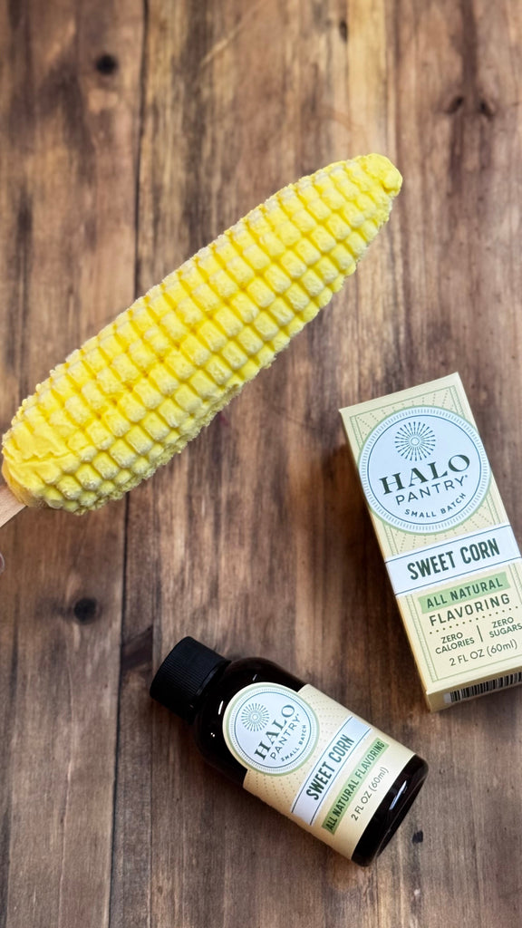 Homemade Sweet Corn Ice Cream Bar