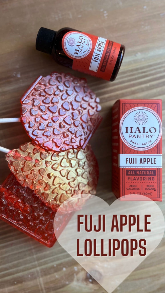 Easy Lollipops Recipe with Halo Pantry flavorings
